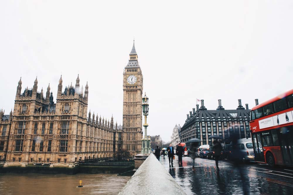 Study Tours & Immersion Programs london england rainy
